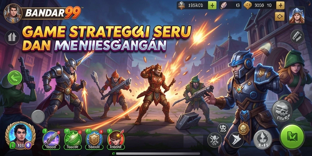 Gameplay menarik dengan strategi dan kompetisi di BANDAR99.