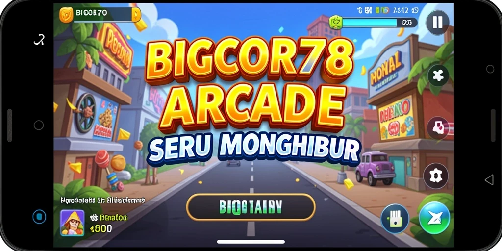 Screenshot gameplay BIGCOR78 dengan aksi seru di dalam permainan Arcade.