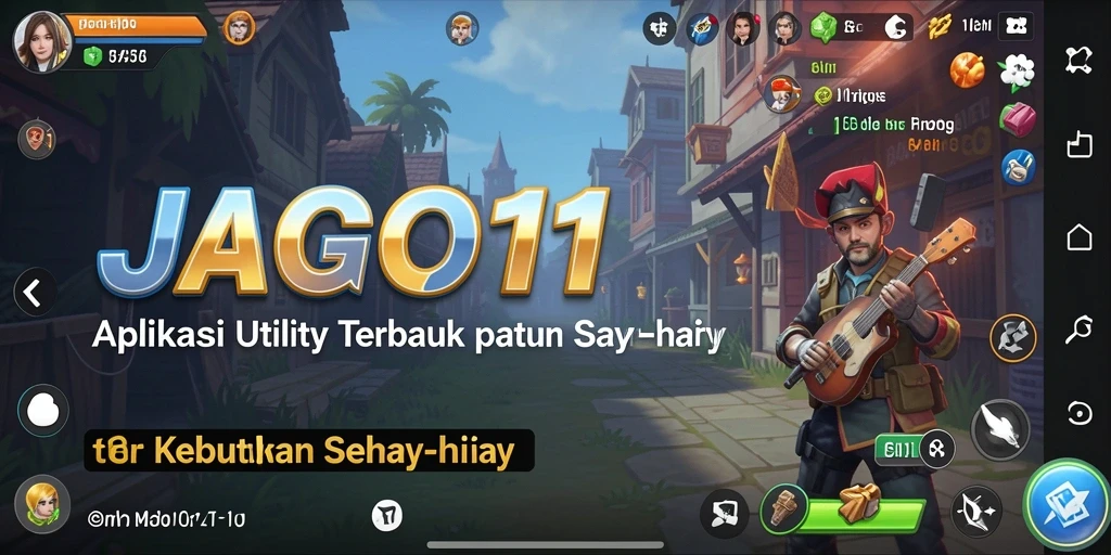 Screenshot utama JAGO11 menunjukkan antarmuka yang bersih dan fitur intuitif.
