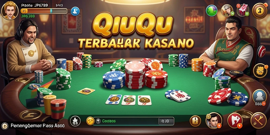 Gameplay intens di JP6789 dengan kartu QiuQiu.