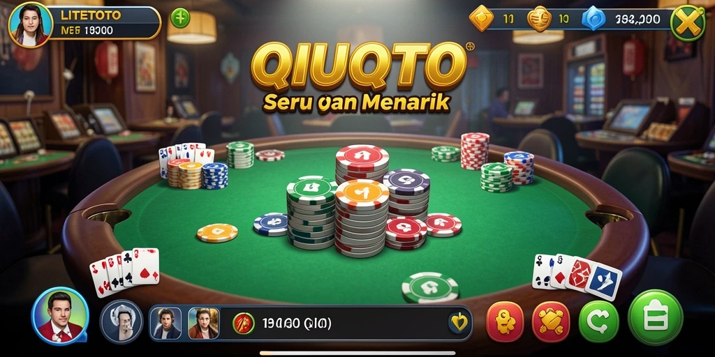 Tampilan gameplay QiuQiu yang seru dan menarik di LITETOTO.
