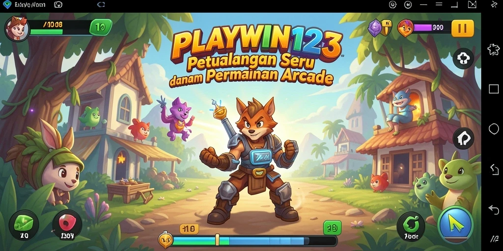 Tangkapan layar dari gameplay menarik di PLAYWIN123.