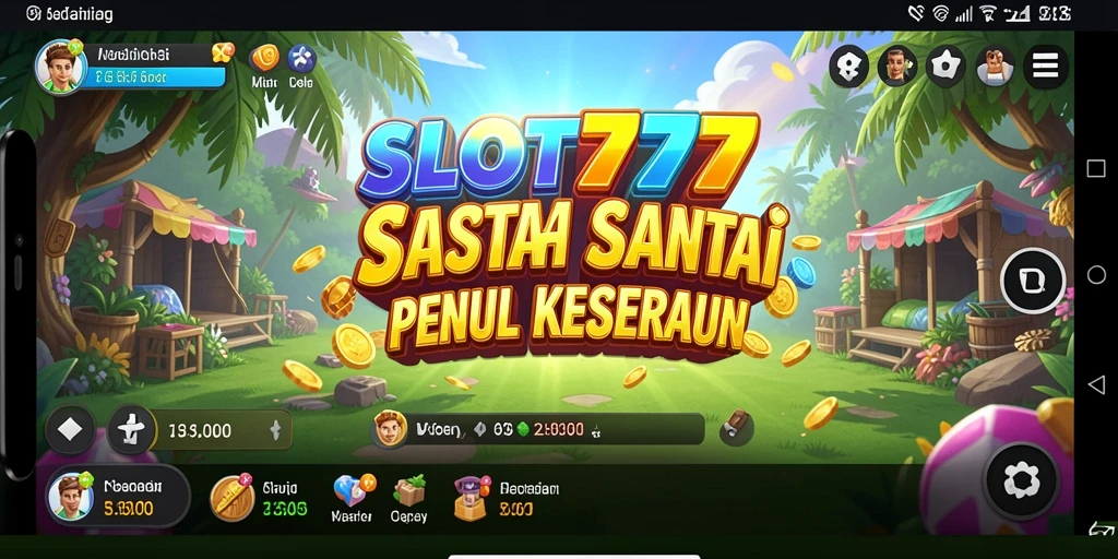 Screenshot SLOT777 menampilkan gameplay seru dengan animasi menawan.