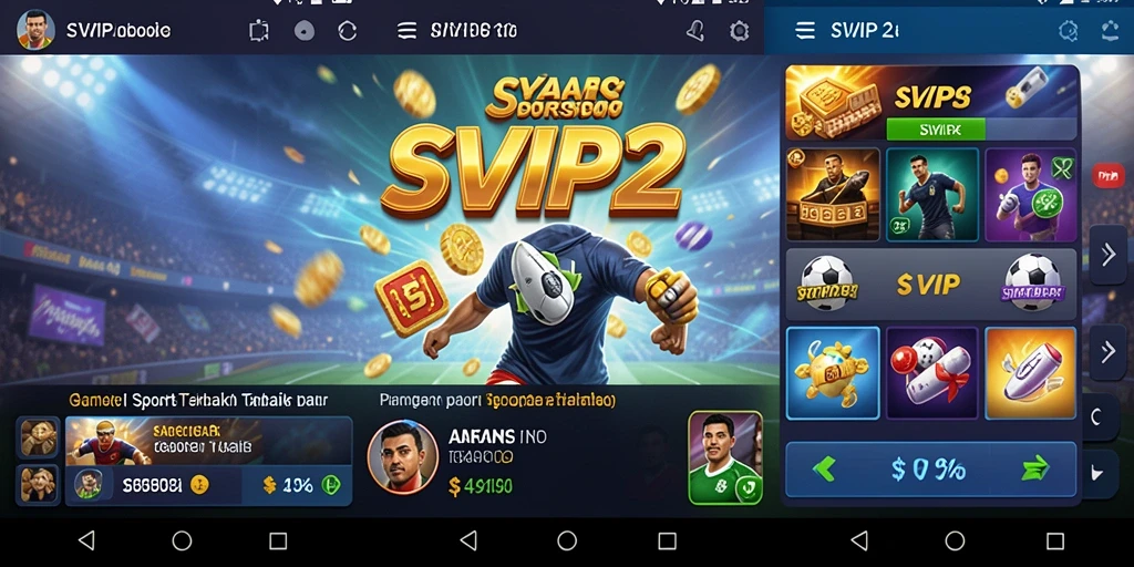 Screenshot SVIP2 menampilkan antarmuka modern dan gameplay yang menarik.