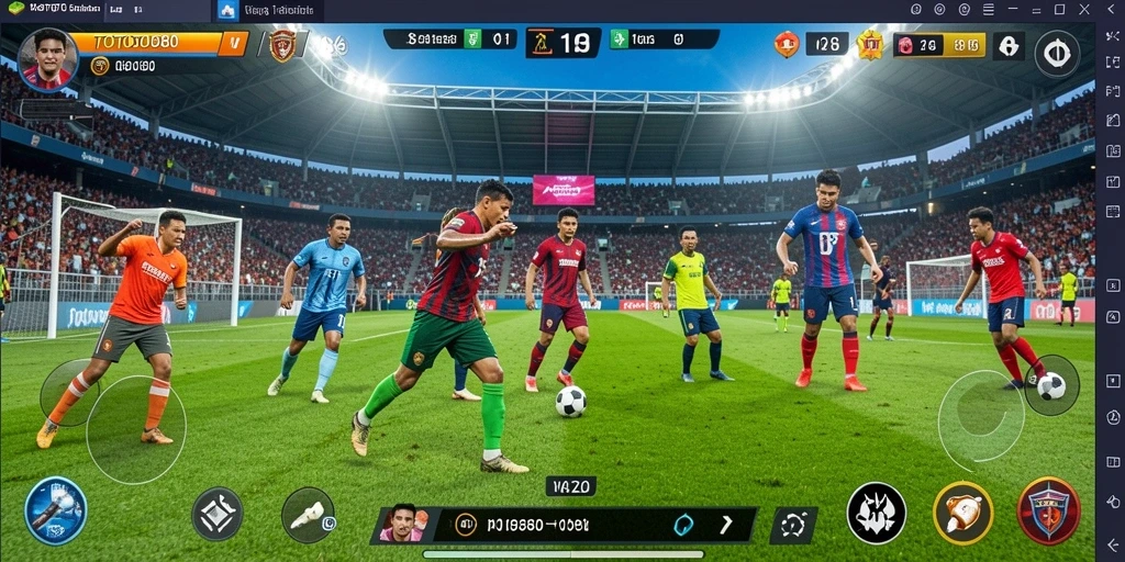 Tampilan screenshot utama TOTO80 saat gameplay olahraga yang seru.