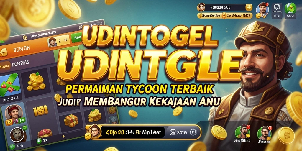 Screenshot gameplay UDINTOGEL dengan aksi Tycoon yang seru.