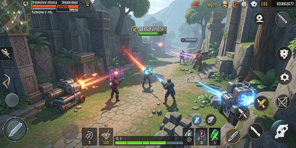 Tangkapan layar gameplay VIO77 yang menunjukkan aksi strategi yang mendebarkan.